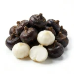 Fresh singhara water chestnut isolated on white background